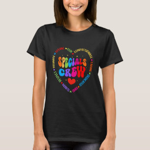 Besondere Crew-Lehrer SPED-Team Zurück zur Grundsc T-Shirt