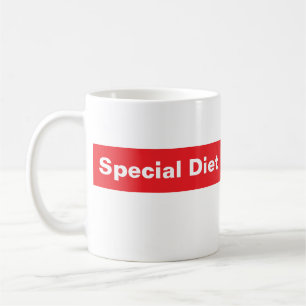 BESONDERE DIET-Kaffeezubereitung, Spaß für Strafve Kaffeetasse