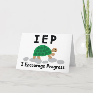 Besondere Ed Autism Lehrer Wertschätzung Karte