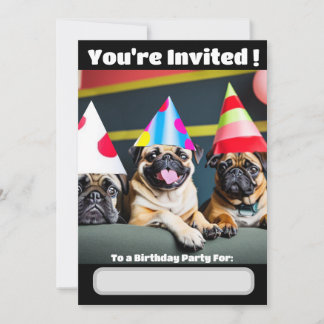 Besondere Einladung für Pug-Hunde