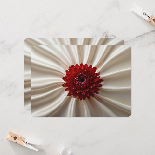 Besondere Einladungen mit japanischem Design (Vorderseite/Rückseite Beispiel)