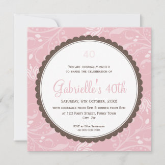 BESONDERE EREIGNISSE: Runde Jakobsmuscheln 6Q Einladung