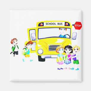 BESONDERE "FEMALE BUS DRIVER'S" MAGNET