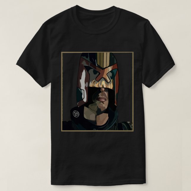 Besondere Geschenke für den Niedlichen Dredd-Film T-Shirt (Design vorne)