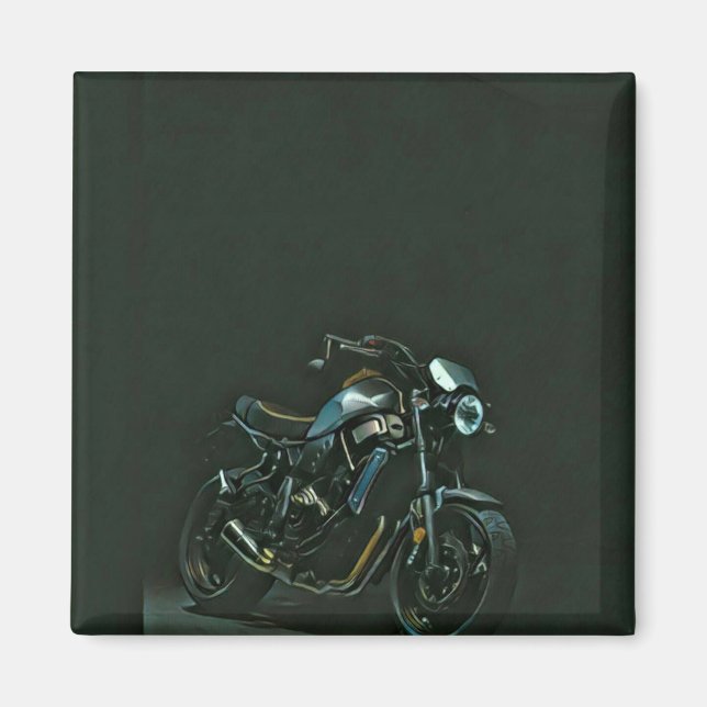 Besondere Geschenke für Motorradfahrer Magnet (Vorne)