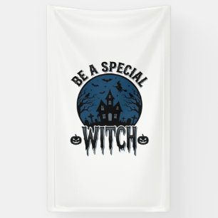 Besondere Hexen Halloween Vintage Gravur Design_1 Banner