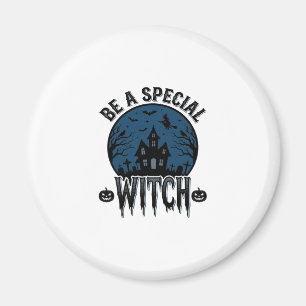 Besondere Hexen Halloween Vintage Gravur Design_1 Magnet
