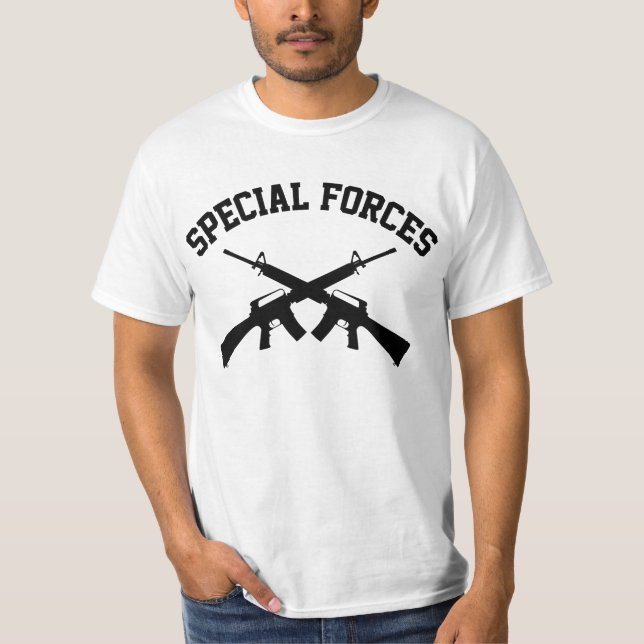 Besondere Kräfte T-Shirt (Vorderseite)