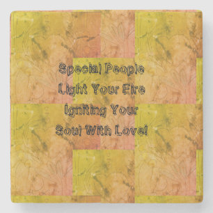 Besondere Leute Steinuntersetzer