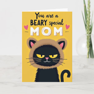 Besondere Mama-Tag-Kunstkarte Karte