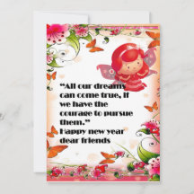 BESONDERE NEUJAHRESKARTE