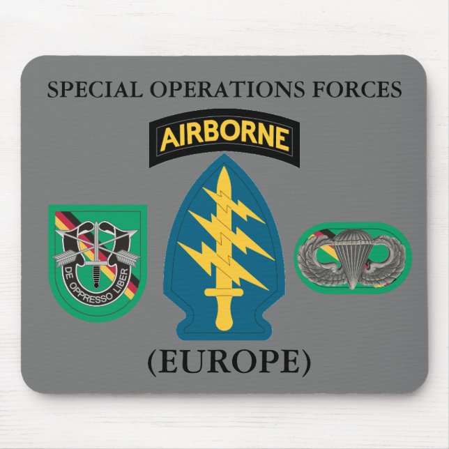BESONDERE OPERATIONSFORCES (EUROPA) MOUSEPAD (Vorne)