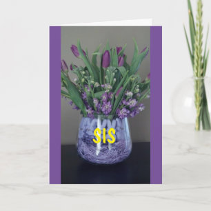 **BESONDERE OSTERWEISE NACH MEINER SIS***-KARTE FEIERTAGSKARTE