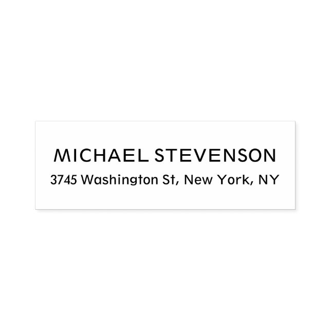 Besondere persönliche Rücksendeadresse Permastempel (Design)