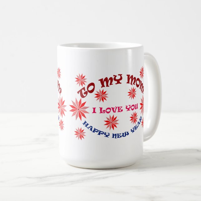 BESONDERE TASSE FÜR DIE MAMA (VorderseiteRechts)