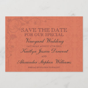 Besondere Trauungen im Weingarten retten den Termi Save The Date