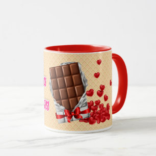 Besondere Valentinwerte Tasse