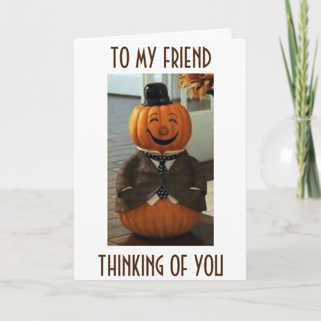 BESONDERE ZEIT, UM "SCHÄDLICH" ZU SEIN/DU MACHST M DANKESKARTE (Vorderseite)