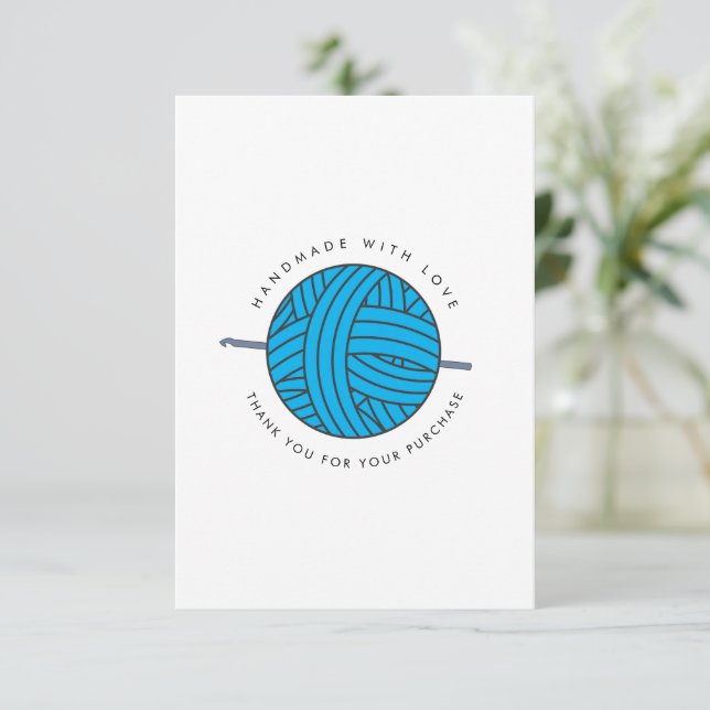 BESONDERER DANK FÜR IHRE KUNDENkarte Dankeskarte (Stehend Vorderseite)