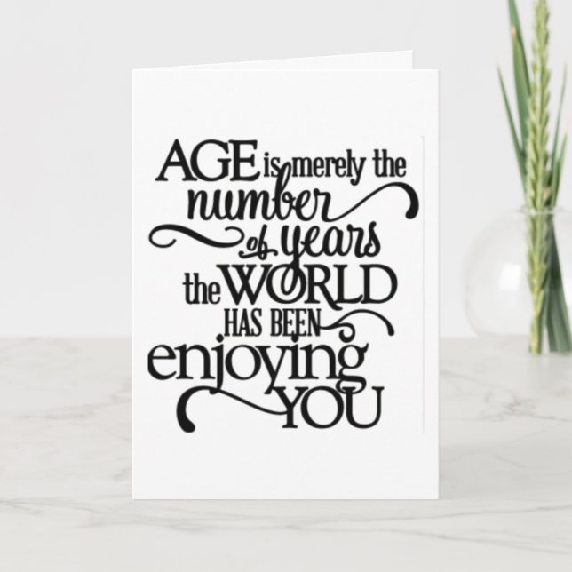 BESONDERER GEBURTSTAG FÜR EINE SEHR *BESONDERE PER KARTE (Vorderseite)