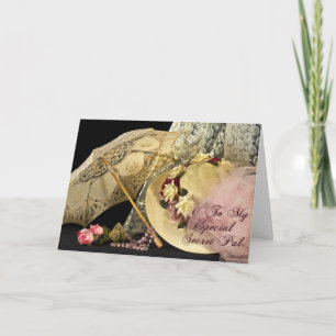 Besonderer Geheimnis-Pate - Ich denke an Dich Karte