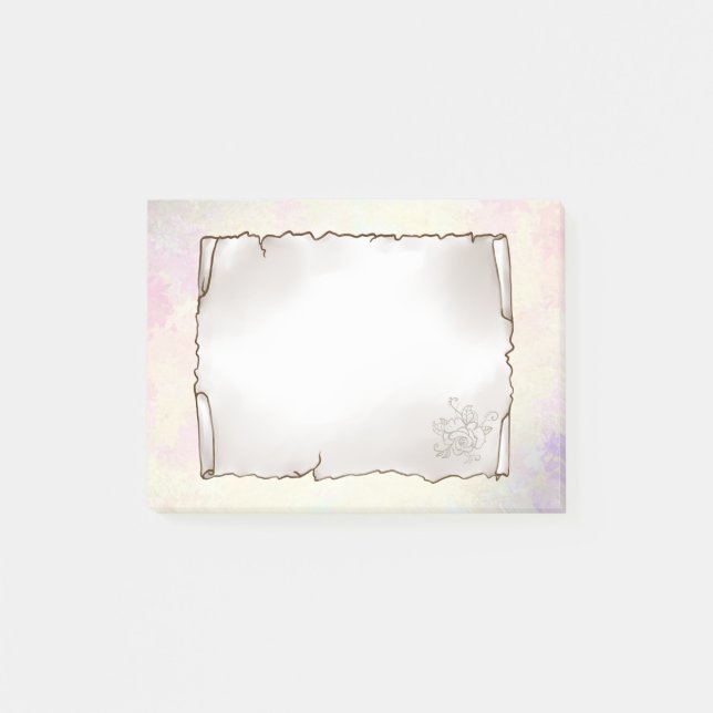 Besonderer  post-it klebezettel (Vorderseite)