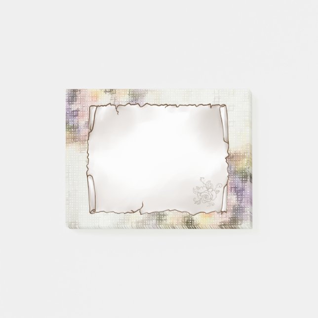 Besonderer  post-it klebezettel (Vorderseite)