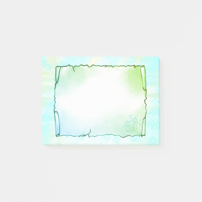 Besonderer  post-it klebezettel (Vorderseite)