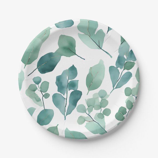 Besonderes design pappteller (Vorderseite)