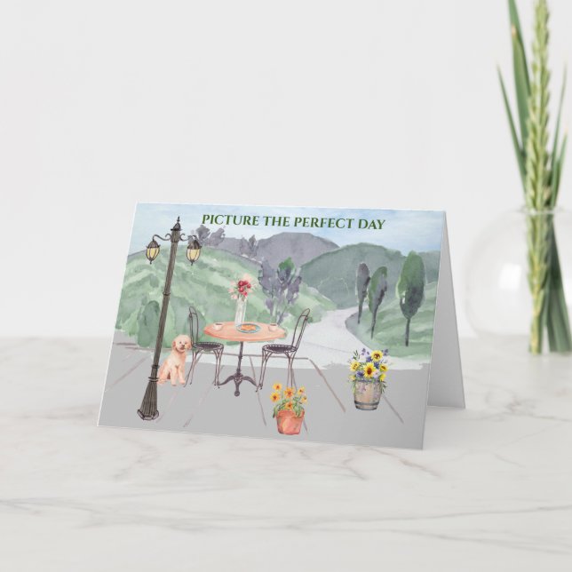 BESONDERES FREUND VERDIENT DEN BESTEN GLÜCKLICHEN  KARTE (Vorderseite)