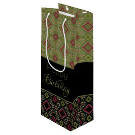 Besonderes Geburtstagsgeschenk Moderne Weinkarte Geschenktüte Für Weinflaschen