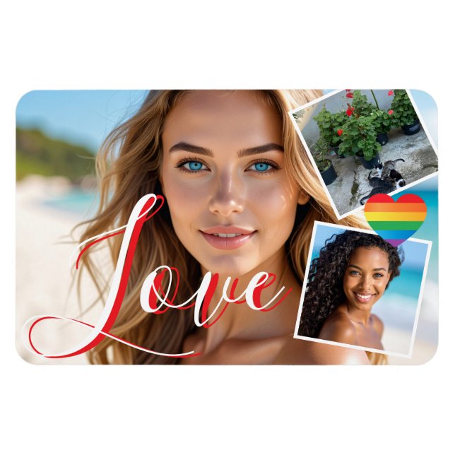 Besonderes Liebesgeschenk  Magnet (Horizontal)