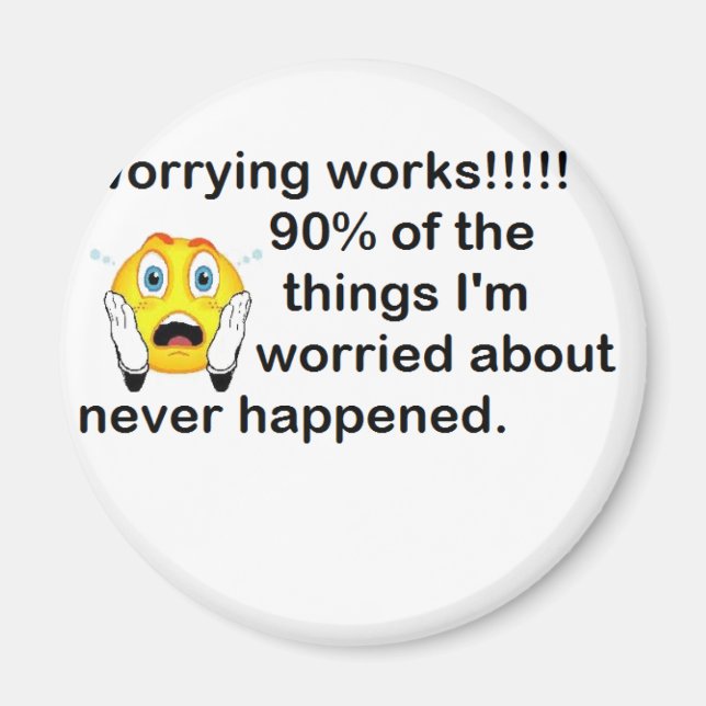 Besorgnis erregend magnet (Vorne)