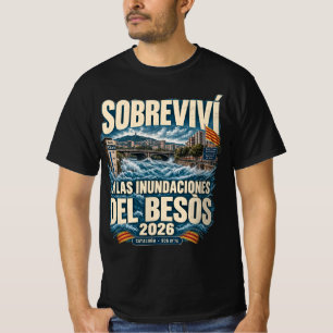 Besòs 2026 Hochwasser – Überschwemmungen Katalonie T-Shirt