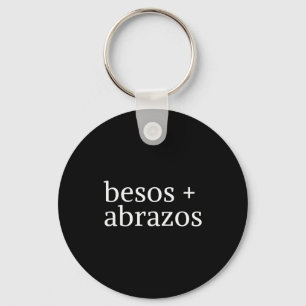 Besos Y Abrazos Spanisch Mexikanisch Valentinstag Schlüsselanhänger