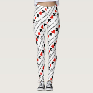 Bespielen Sie Ihre Gedanken, indem Sie Duplikate B Leggings