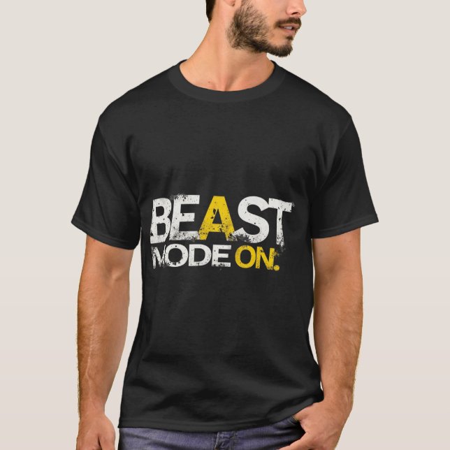 Bespielmodus aktiviert - Motivierend Gym- und Gami T-Shirt (Vorderseite)