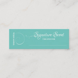 Bespoke Duft persönliche Duftnoten Schnupftabak Mi Mini Visitenkarte