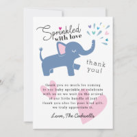 Besprüht mit Liebe-niedlichem Elefant-Baby