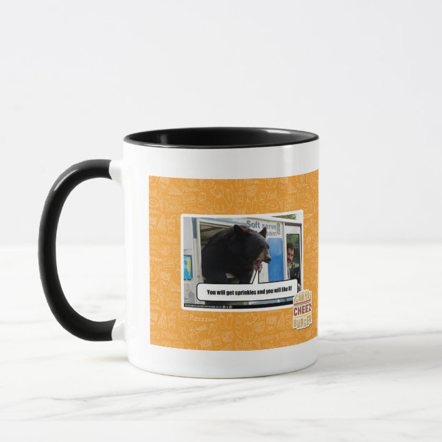 Besprüht Tasse (Links)