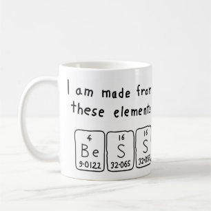 Bess Periodenname Tasse