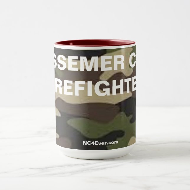 BESSEMER CITY FIREFIGHTER CAMOUFLAGE TASSE (Zentrum)