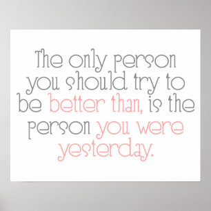 Besser als gestern Poster