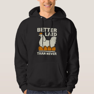 Besser als nie hoodie