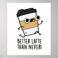 Besser als spät als noch nie lustige Kaffeepause