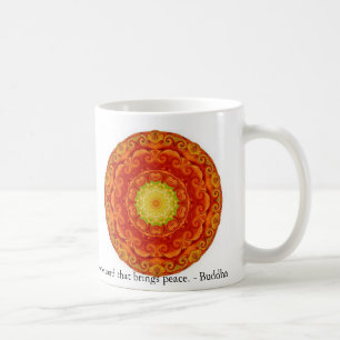 Besser als tausend hohle Wörter, ist ein Wort. Tasse
