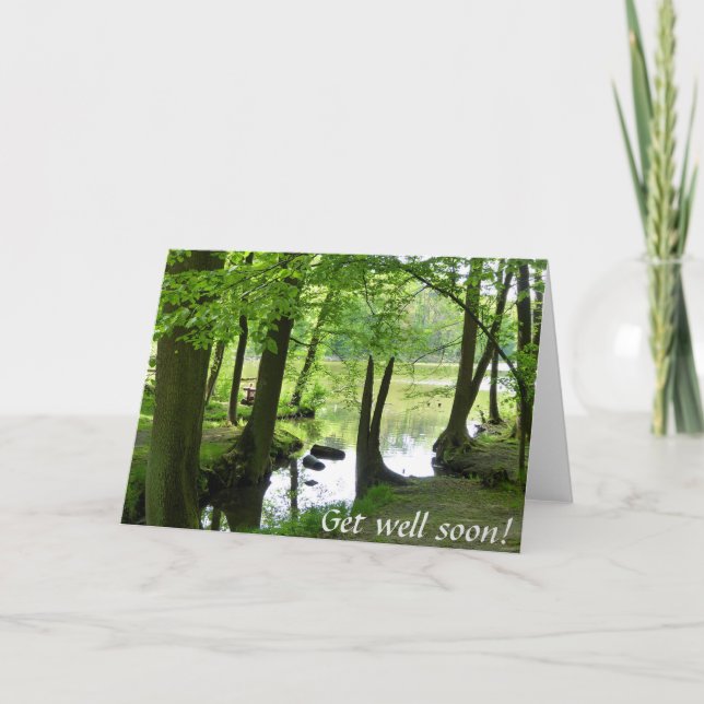 Besser bald | Waldlandschaft - Foto (Vorderseite)