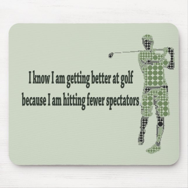 Besser beim Golf Mousepad (Vorne)