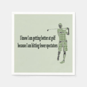 Besser beim Golf Serviette