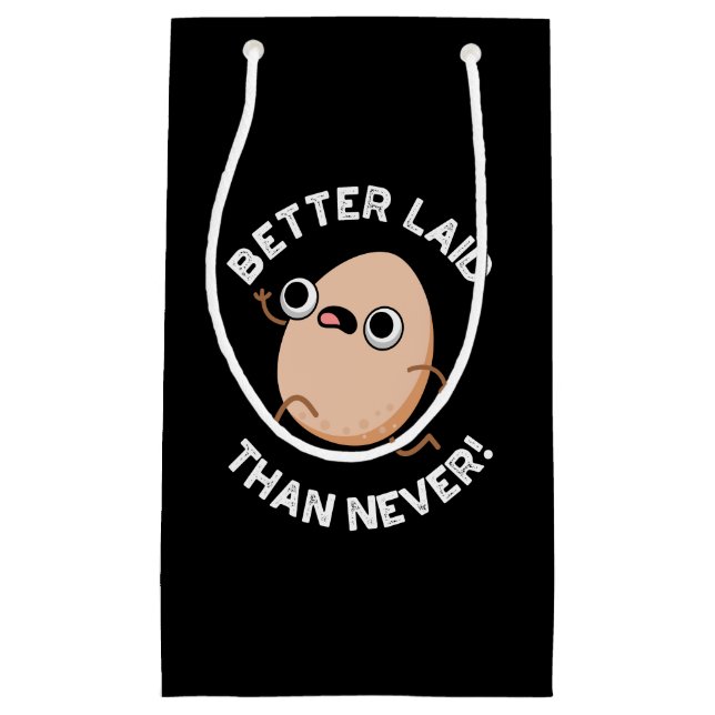 Besser gelegt als nie sonnige Running Egg Puff Kleine Geschenktüte (Vorderseite)
